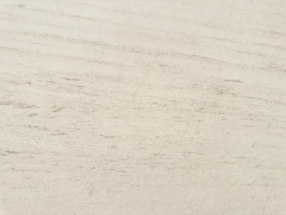 Moca Cream limestone slab with soft parallel veining